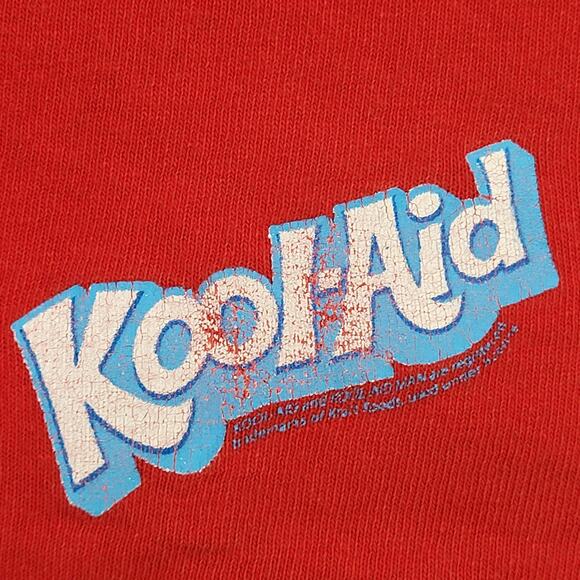 Kool-Aid Smiley Shirt Womens Large 21x25 Red - Picture 14 of 14